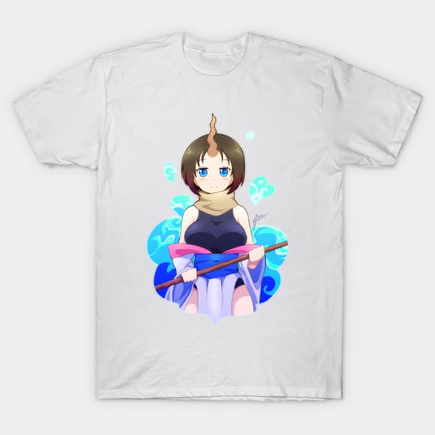 Dragon maid Elma T-Shirt by KawaiiDreamyPixie